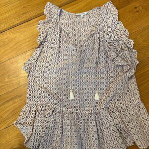 Madewell sleeveless blouse